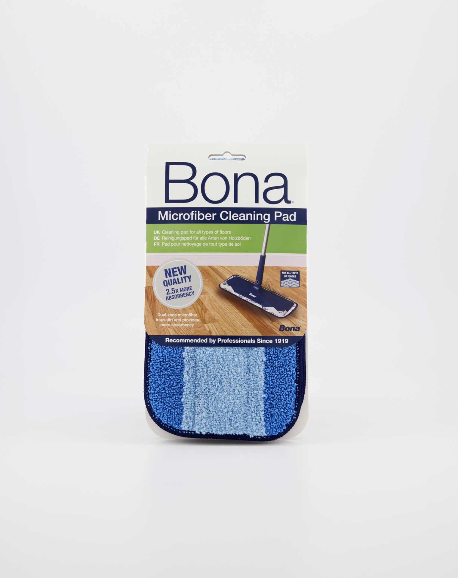 Bona Microfibre Blue Cleaning Pad